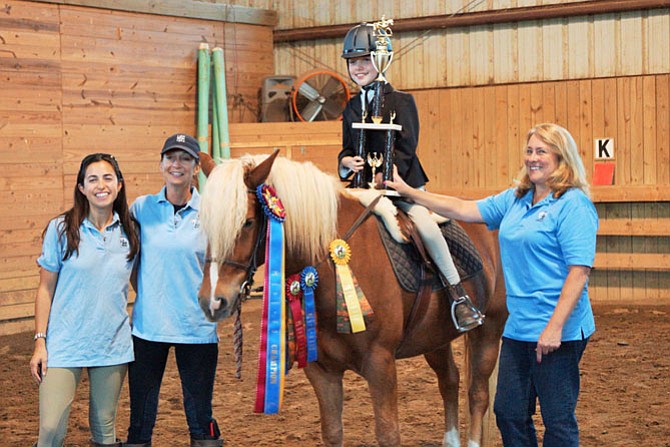 Sarah Wickman was Grand Champion of last year's therapeutic riding horse show in Lexington and a rider at Lift Me Up! in Great Falls.
