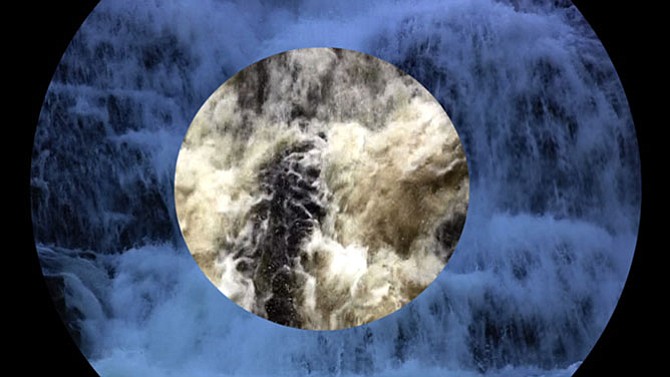 David Carlson, Circular Falls, still from video.