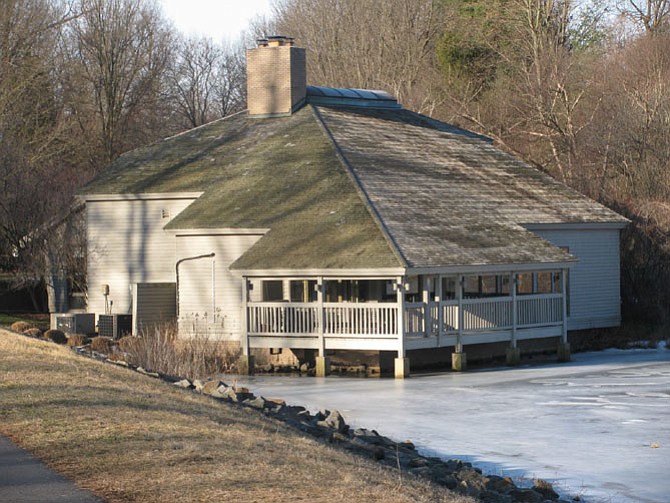 The Lake House, in a photo from last winter, was purchased in July 2015 for $2.6 million, and has been an ongoing source of controversy.