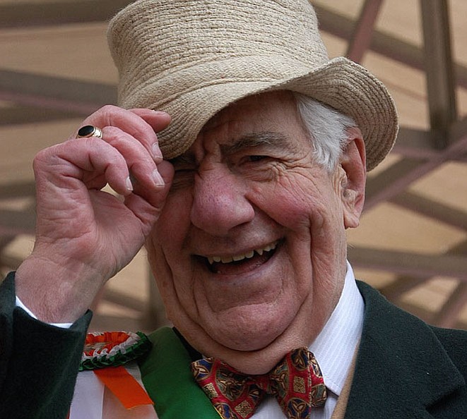 Daniel O’Flaherty served as the judge of the St. Patrick’s Day Fun Dog Show for 25 years. He did March 26 at the age of 89.