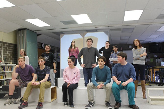 Langley High School presents "Book of Days," a murder mystery that raises questions about small town politics and society. Playing April 23-25 at 7 p.m. at Hunter Woods Elementary School, 
2401 Colts Neck Road, Reston.
