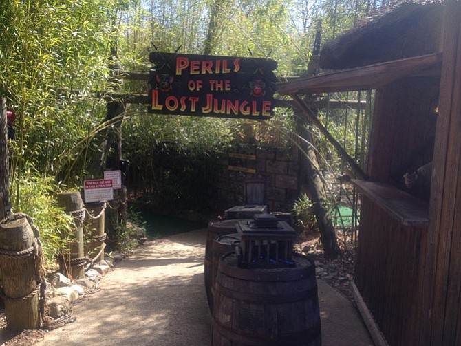One of the major attractions of the Woody’s Golf Range has been the “Perils of the Lost Jungle,” a popular miniature golf course. Woody FitzHugh intends to build another mini golf course after the location on Route 7 in Herndon closes.
