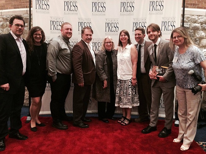 Connection Newspapers' winners from this year's Virginia Press Association Awards. 