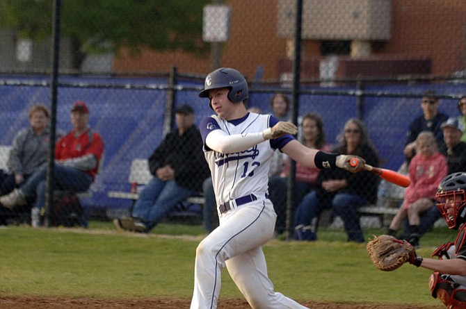 Senior catcher Grant Bain is the Chantilly baseball team’s only returning full-time starter.