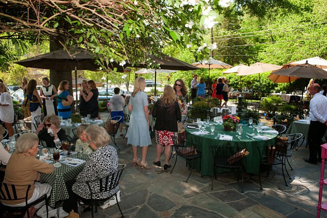 Last year’s fashion show at Old Angler’s Inn.