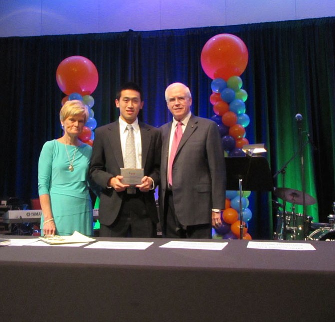 From left: Joan Sullivan, Edward Yao and Jim Sullivan at PCR’s Annual Patricia Sullivan Benefit Dinner.