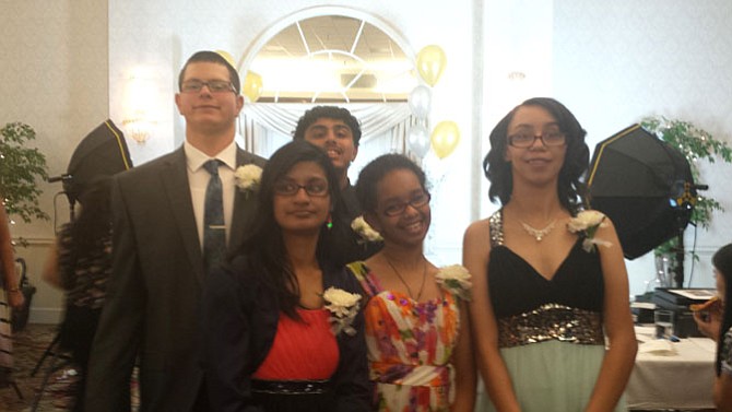 Students with hearing-impairments from various schools throughout Fairfax County attended the Day Prom.  