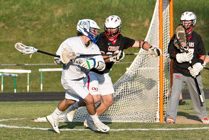 Churchill attackman Louis Dubick scored four goals during the 4A/3A West region championship game against Quince Orchard on May 13 and became Maryland’s all-time leading goal scorer.