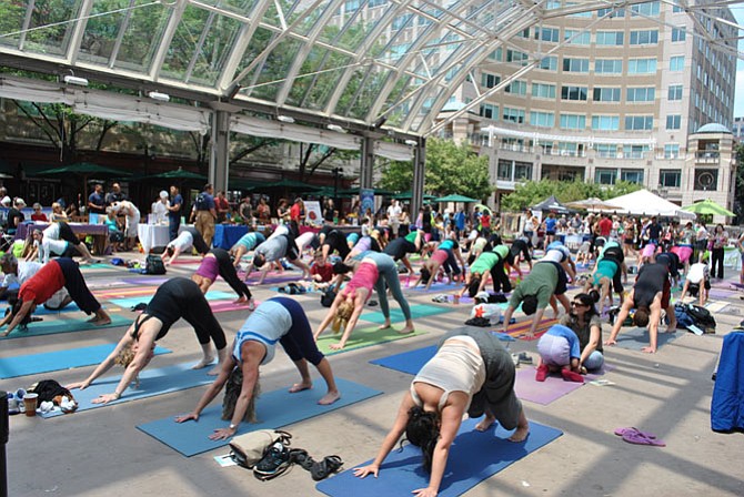 Love Your Body Yoga Festival will be held June 14, 10 a.m.-3 p.m. at the Pavillion and Market Street.