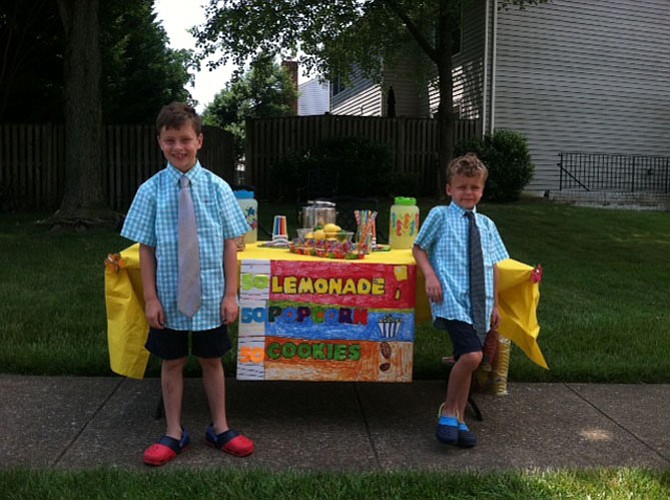 The Bearce Brothers Lemonade Stand

