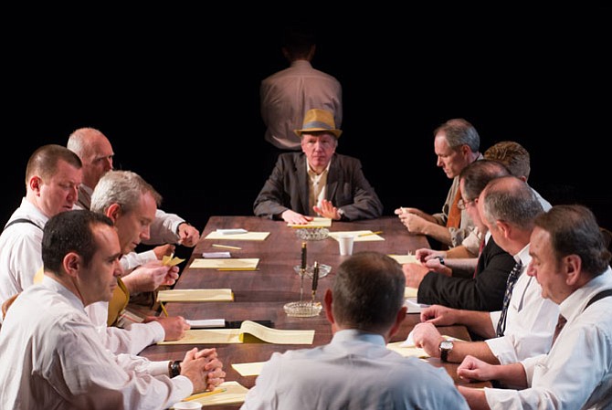 "Twelve Angry Men" is now showing through Aug. 8 at Gunston Theatre Two in Arlington. 