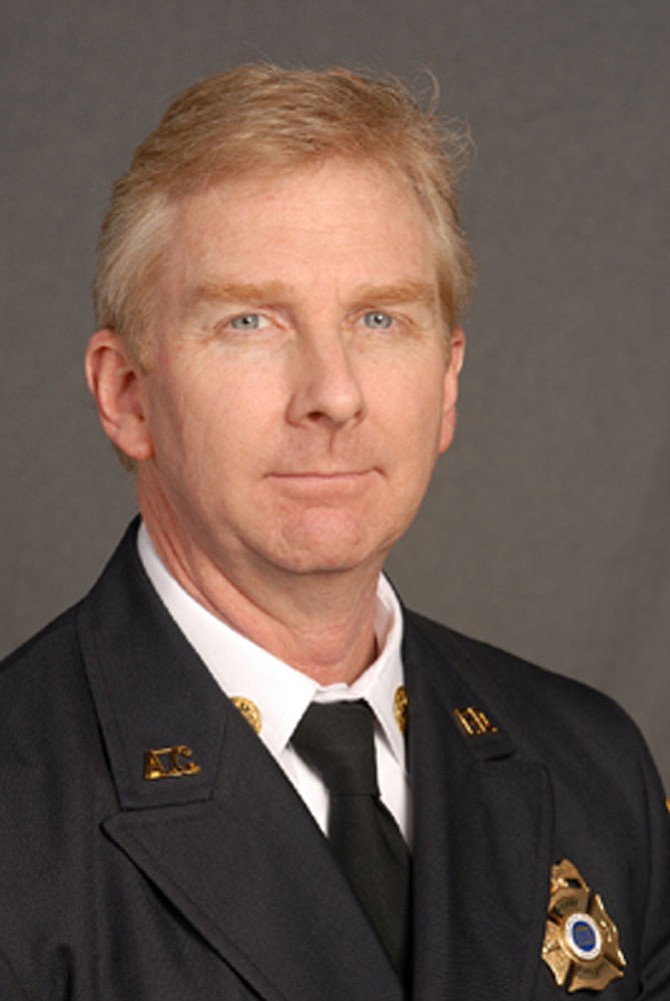 Arlington County Fire Chief James Schwartz.