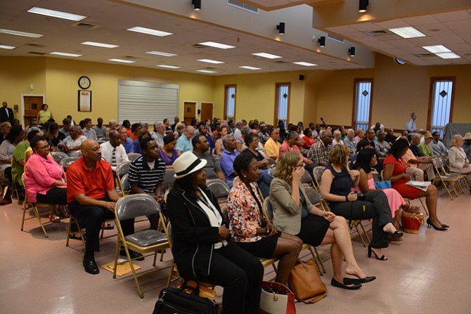 Many members of the community came out to a restoration of rights update from Secretary of the Commonwealth Levar Stoney at Bethlehem Baptist Church in the Gum Springs area of Alexandria.