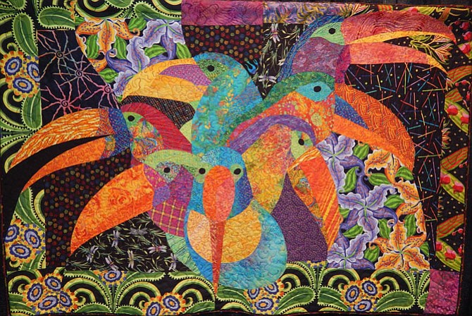 “Toucans” by Lucinda Graber; Joy category.
