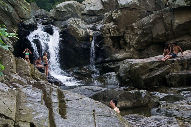 Scotts Run offers wonderful hiking trails of varying difficulty, some of them leading to the bluffs of the Potomac River. 