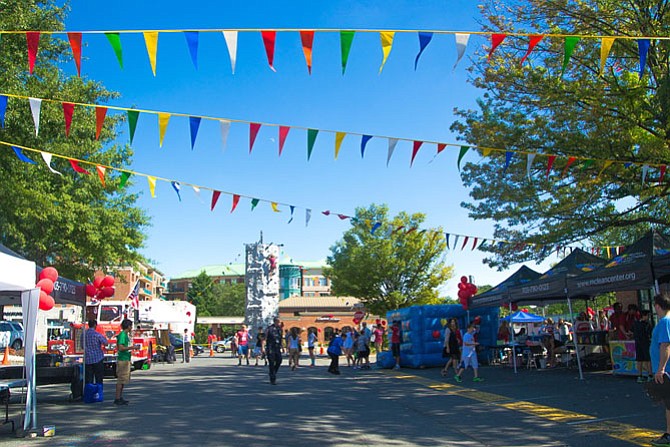 Students from McLean, Langley, Madison and South Lakes high schools attended the Old Firehouse Teen Center’s Annual Block Party from 4-8 p.m. Saturday.
