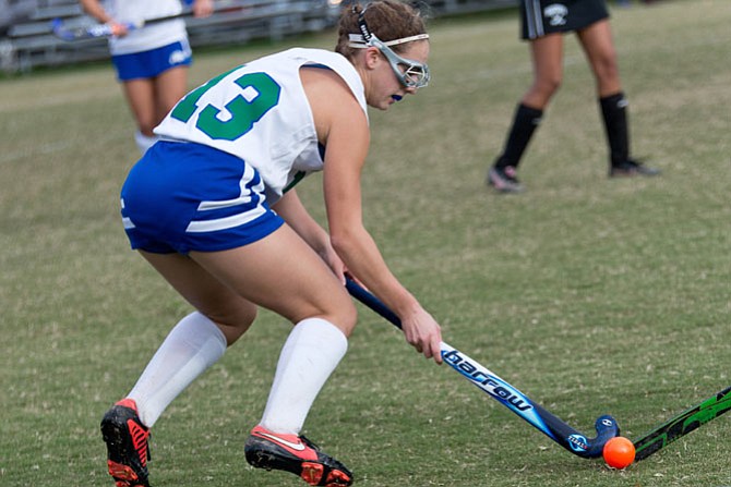 Churchill's Jenny Langerman, seen during the 2014 season, totaled six goals and four assists as a sophomore last year.