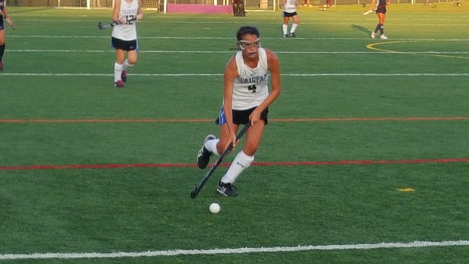 Freshman forward Alexa Brzezynski and the Fairfax field hockey team went 2-1­ during the Blast ALS tournament Aug. 26-27 at Lake Braddock Secondary School.