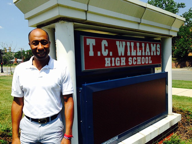 Dr. Jesse Dingle, principal of T.C. Williams
