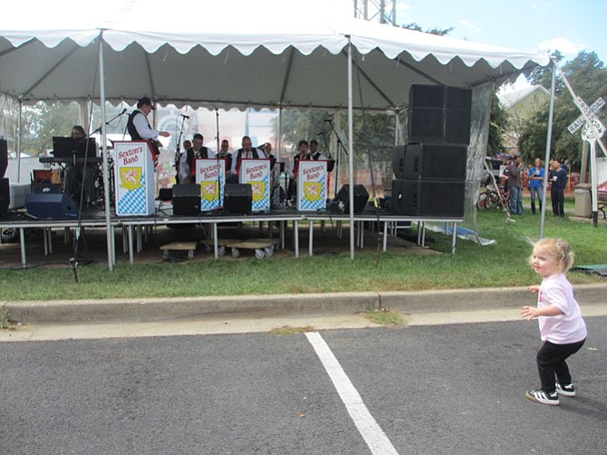 The Oktoberfest celebration features food, live music on two stages, children’s activities, marketplace vendors, and a beer tent. Even little kids want to dance to the oom-pah music.
