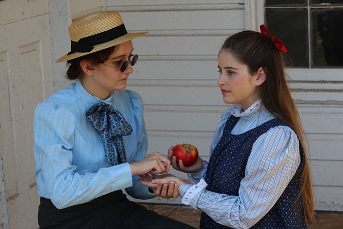 Annie Sullivan (Meghan Landon) and Helen Keller (Lucy Robert) star in ACCT's production of "The Miracle Worker," Oct. 2-17.
