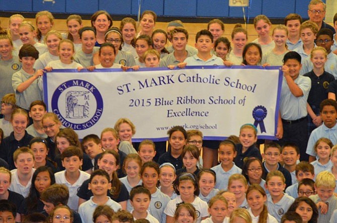 St Mark Catholic School Receives Blue Ribbon Award