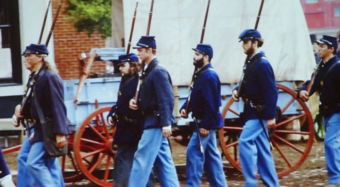 Scenes from the upcoming PBS drama “Mercy Street” were shown at the ACVA annual meeting. The show is set in Alexandria and debuts Jan. 17, 2016, following “Downton Abbey.”
