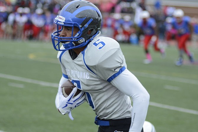 West Potomac receiver Brandan Lisenby had seven receptions for 143 yards and two touchdowns against T.C. Williams on Oct. 24.