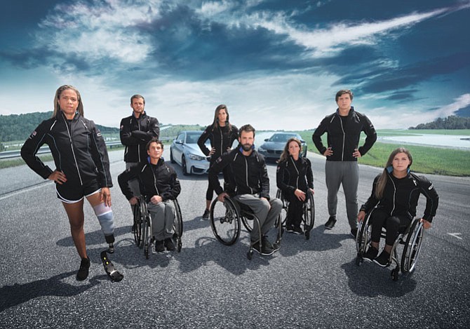 Herndon’s Josh George, seated on the left, joins BMW’s elite Performance Team roster.
