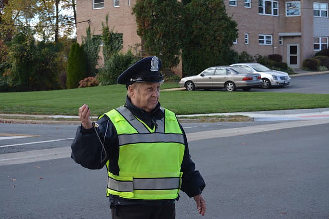 Peggy Maines smiles as the familiar faces of children and parents she sees every day go home for the day.
