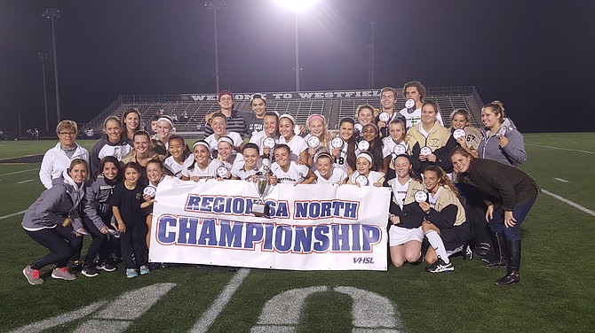 The Westfield field hockey team won the 6A North region championship with a 1-0 overtime victory over T.C. Williams on Thursday at Westfield High School.