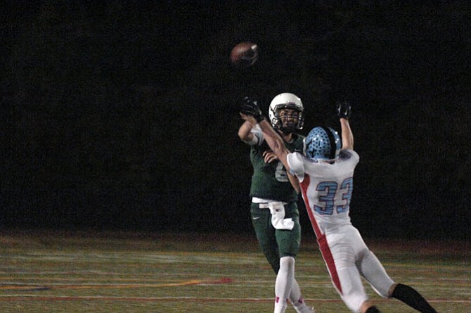 Sophomore quarterback Colton Poythress and the Wakefield football team will host Potomac Falls at 7 p.m. on Friday, Nov. 13 in the 5A North region playoffs.