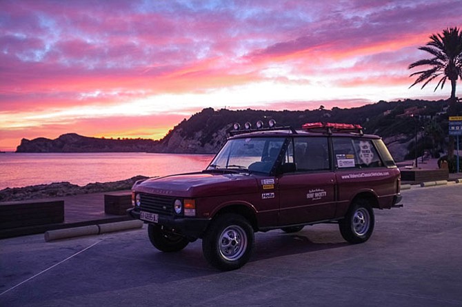 Image of the 4x4 vehicle used by South Lakes graduate Paul R. Misencik, Jr. in the six-day Maroc Challenge in Morocco. 