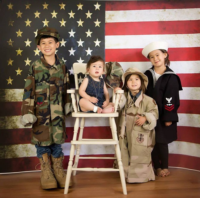 Military children receive grants from McLean-based Our Military Kids that allow them to pursue their needs and interests.