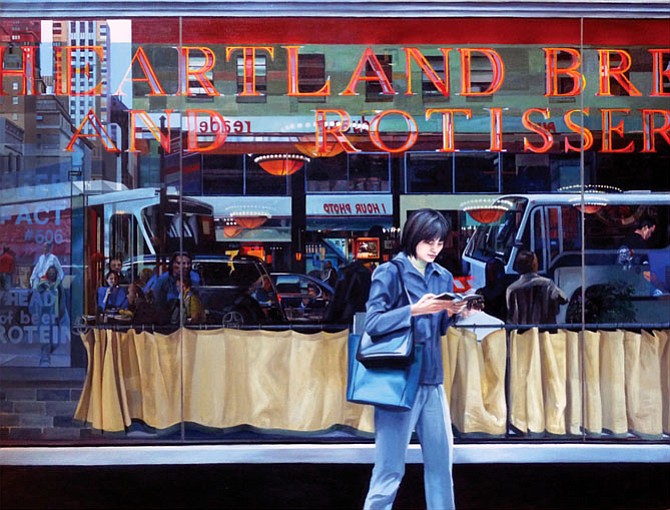 McLean’s Susan La Mont’s contemporary realist paintings, including “Heartland,” will be on display in Waddell Gallery at NOVA-Loudoun from Jan. 5 to Feb. 5.