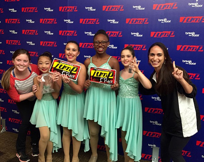 JCC of Northern Virginia’s The Rockdaniot wins first place in the mini category at JUMP Dance Convention in Washington, D.C. on Jan. 9-10.