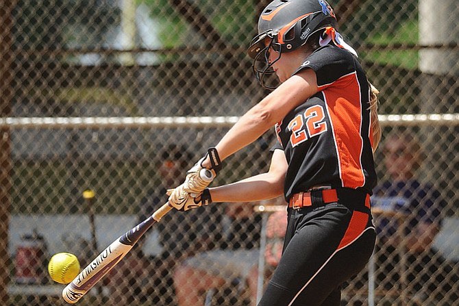 Hayfield softball player Brittany Wieland was selected first-team All-Conference 6 and second-team All-6A North region as a second baseman in 2015.