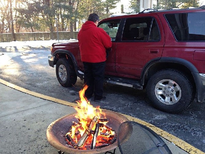 A drive-thru service that quickly provides ashes and prayer to Christian observers of Ash Wednesday.
