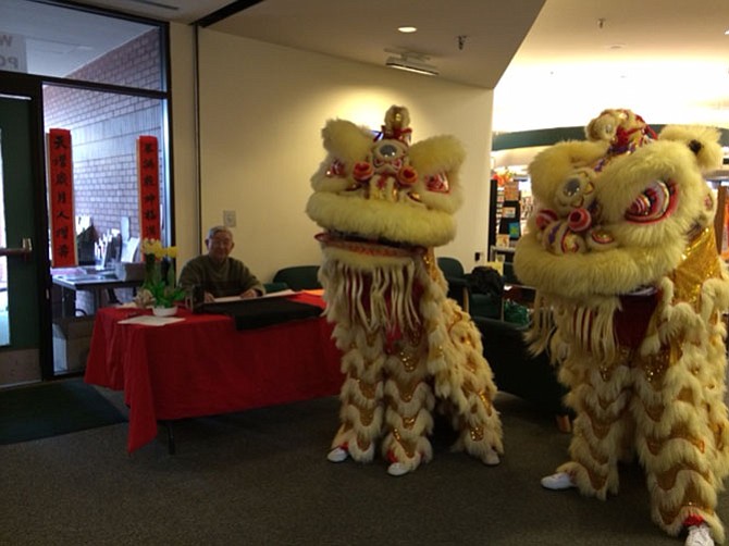 Last year’s Chinese New Year Celebration at the Potomac Library. 