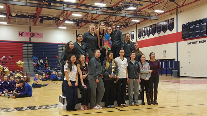 The West Springfield gymnastics team earned a state berth with a runner-up finish at the 6A North regional meet on Feb. 13 at Patriot High School.