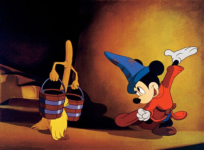 “Disney Fantasia: Live in Concert” -- The Sorcerer’s Apprentice scene.

