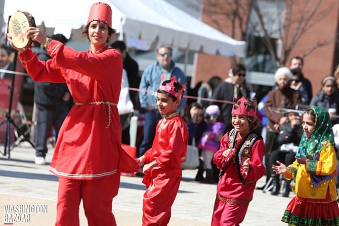 The Nowruz Festival celebrating the Persian New Year will be held on Sunday, March 12, from 10 a.m. to 6 p.m. at Tysons Corner Center.