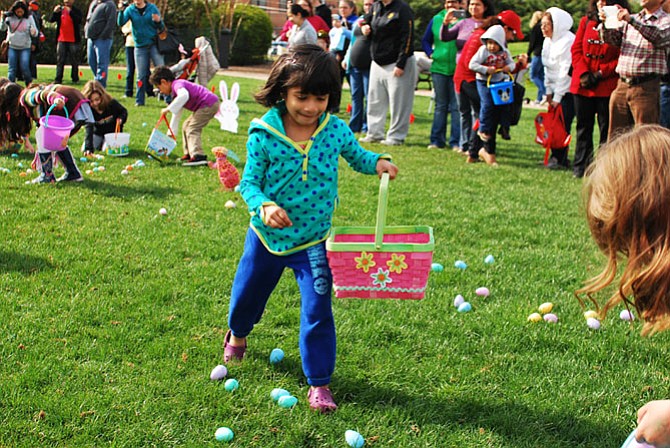 Herndon's traditional Easter Egg Hunt will be on Saturday, March 26 in Lynn Street.
