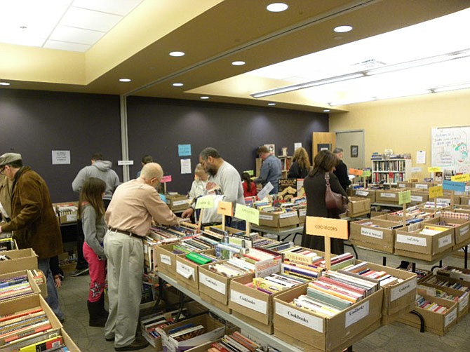 The Burke Centre Library book sale is organized by the Friends of the Burke Centre Library. Volunteers collected some 10,000 donations for the sale that ran from Thursday, March 17 till Sunday, March 20.