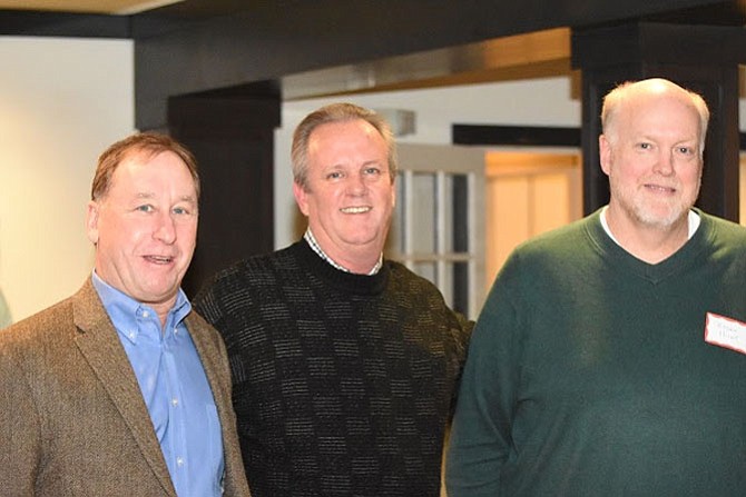 Executive Board of Directors Jeff Stein, Vice President; Gary Flather, President; Bryan Hunt, Treasurer; (not pictured Pete Cuomo, Secretary).
