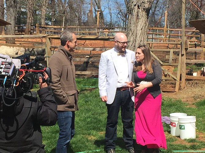 Scott and Marianne will be featured on Tiny House Nation with tiny horses from Squeals on Wheels mobile petting zoo in Potomac.
