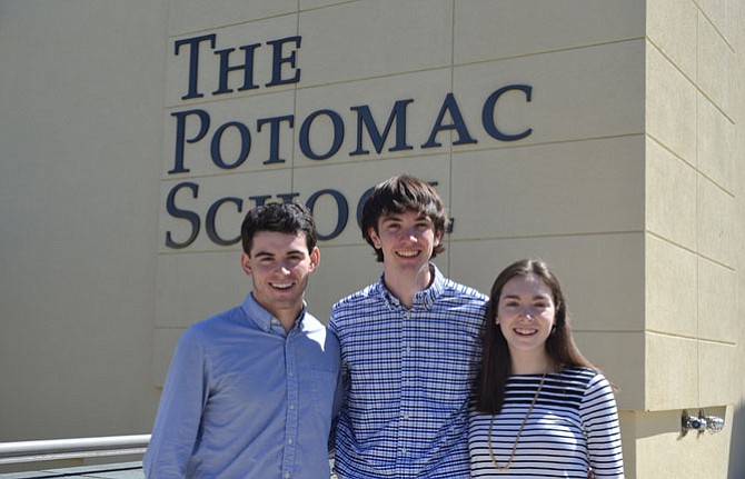 From left: Spencer Perkins, Matt Spencer and Madeline Dubelier
