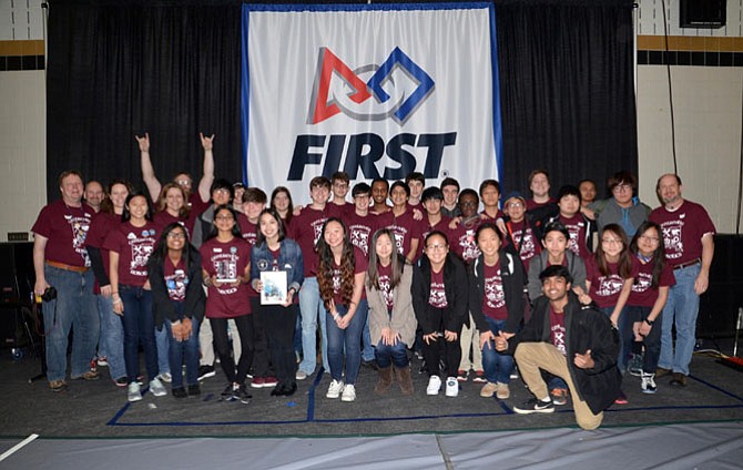 Members of Centreville Robotics