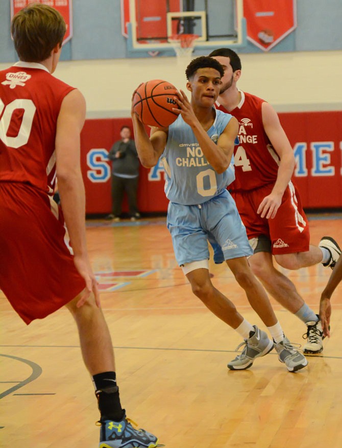 Wakefield senior Eric Martin finished with eight points for the Fairfax South All-Stars.