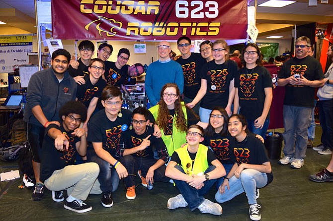 Oakton robotics team advances to world competition.
